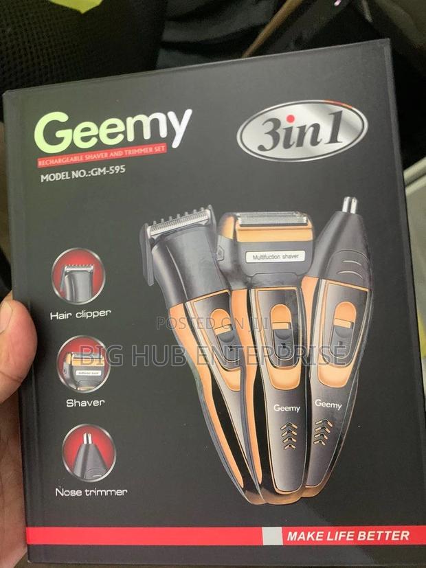3 in 1 Geemy Shaver**