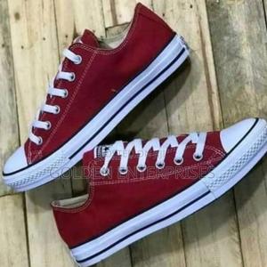 Maroon Low Cut Converse 36-45 - thumbnail 2