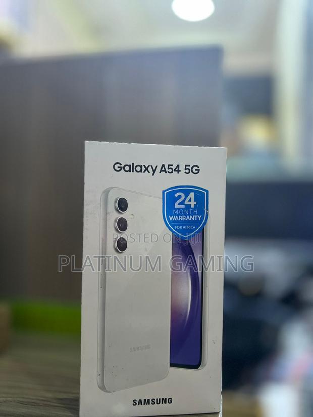 New Samsung Galaxy A54 5G 128 GB White - thumbnail 2