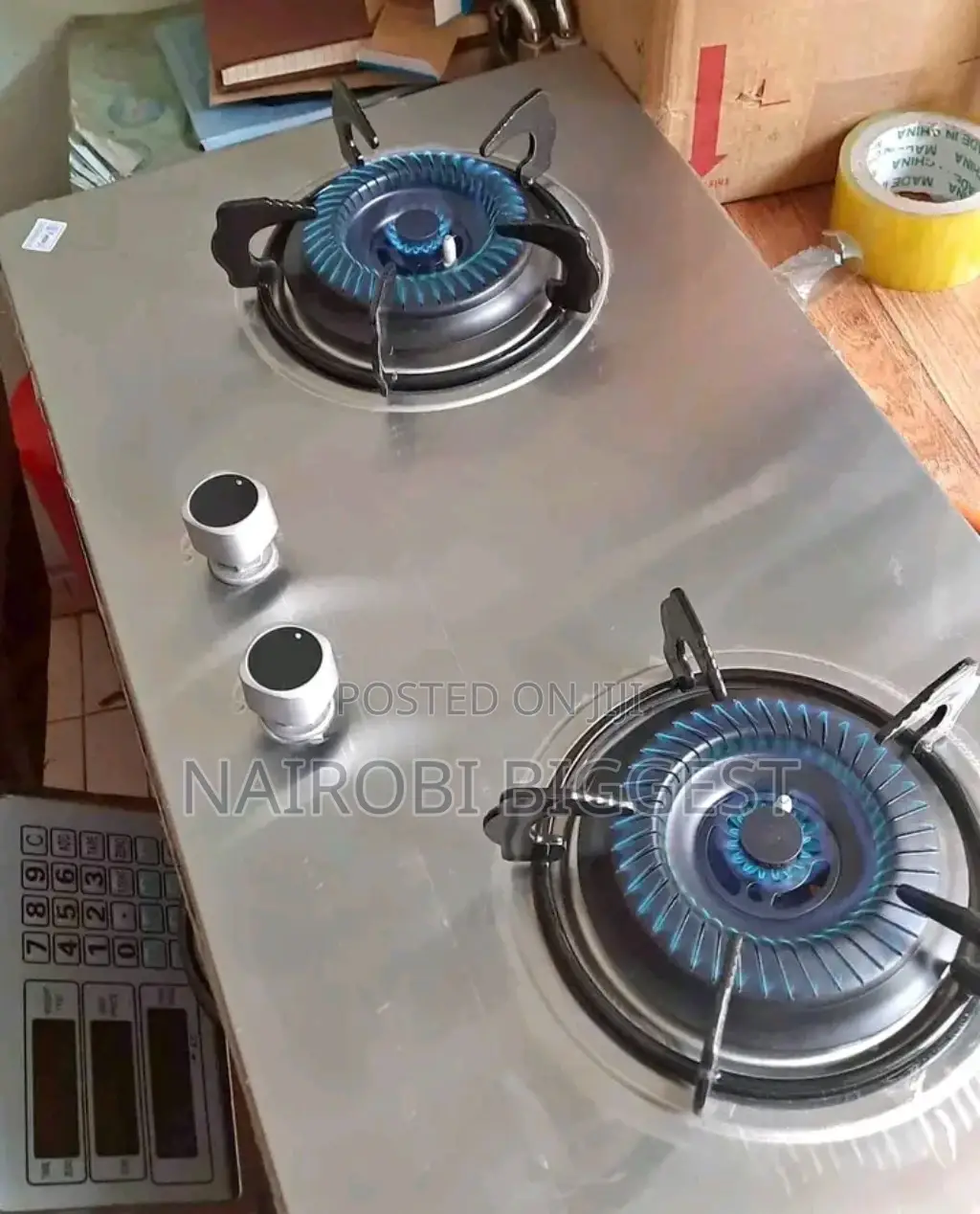 Two Burner Cooker Inbuilt
