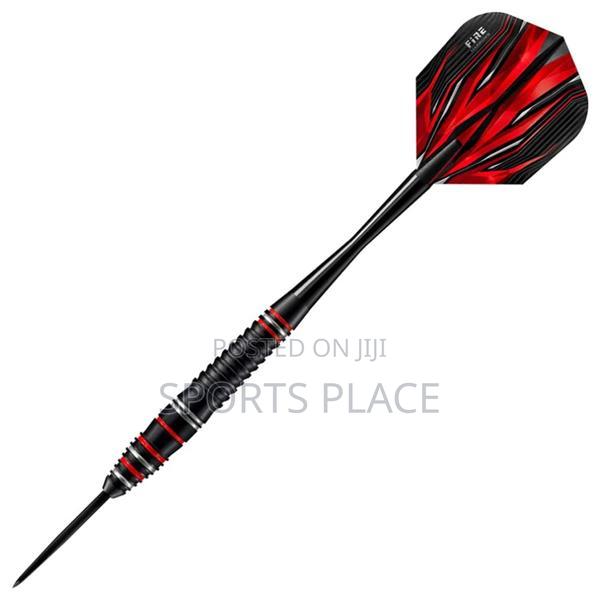 Harrows Fire High Grade Alloy Steel Tip Darts - 23 Grams - thumbnail 2