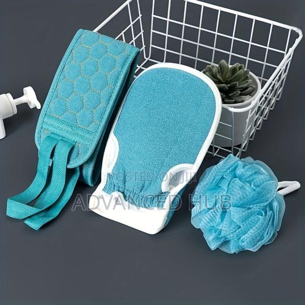 3pc Exfoliating Bath Set - thumbnail 4