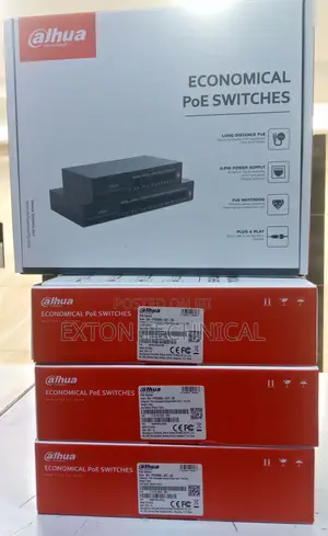 4 Port Dahua Unmanaged Poe Ethernet Switch