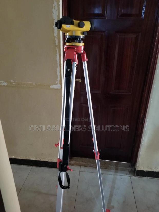 Machine Dumpy Level (Level Head+5m Staff+Stand) - main view