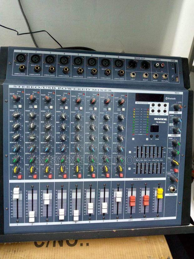 Ya 802 8channel Mixer - main view