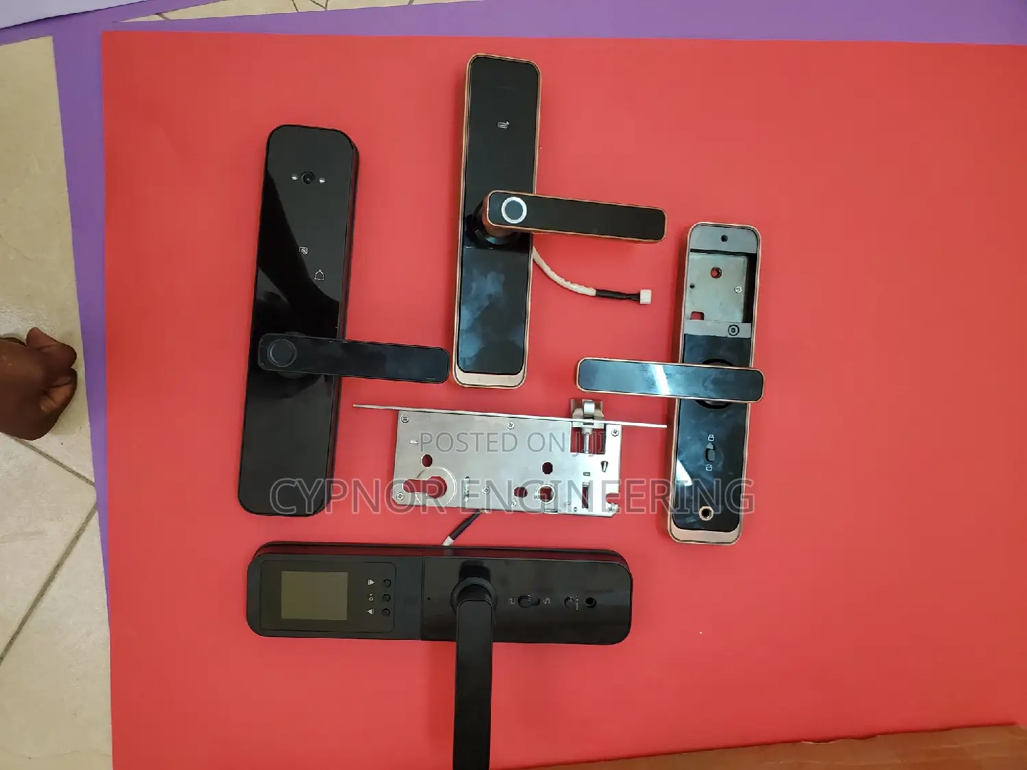 Seamless Security Biometric Keypad Touch Smart Door Locks