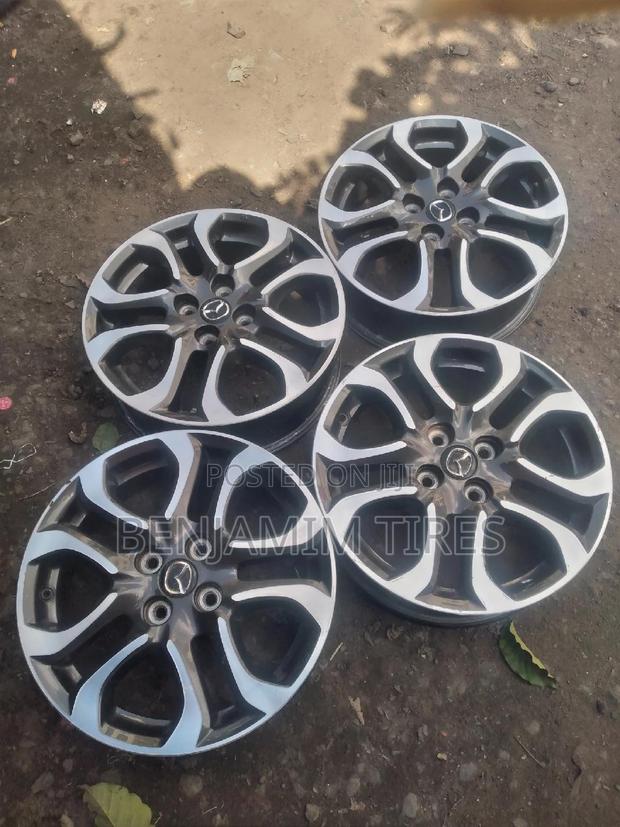 Original Rims Size 16 Set for Mazda Demio New Model. - thumbnail 3