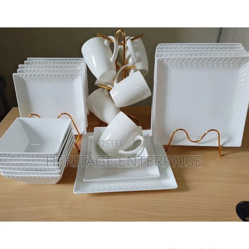 Dinner Set, 24pcs Ceramic Dinner Set