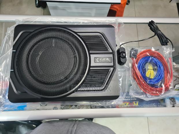 Kuerl 600 Watts Active Aluminium Bass Underseat Subwoofer
