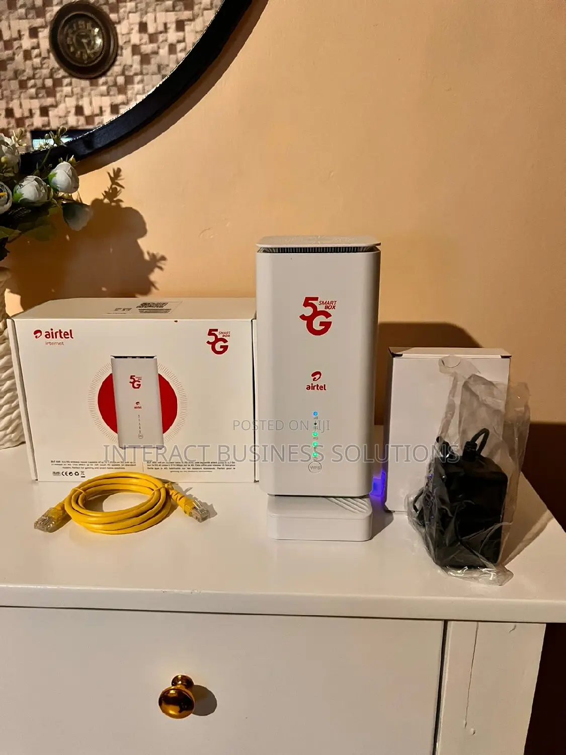 5g Broadband Wireless Router, Unlimited Bandwith,Portable,