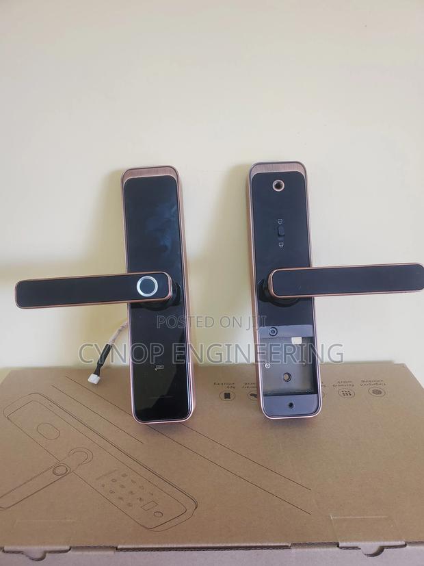 Smart Biometric Door Locks Redefined Entry System - main view