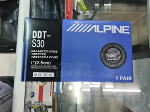 Alpine DDT-S30 Powerful Balanced Dome Tweeters