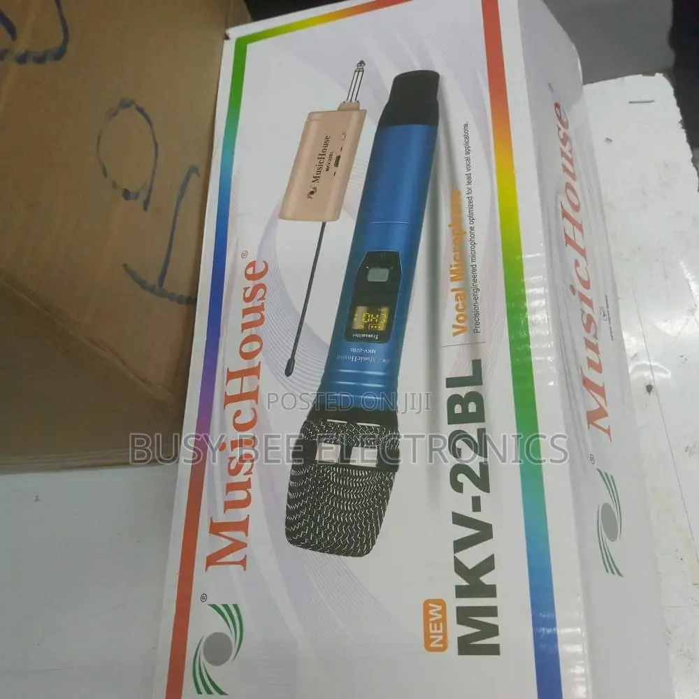 MKV-22bl Music House Wireless Microphone