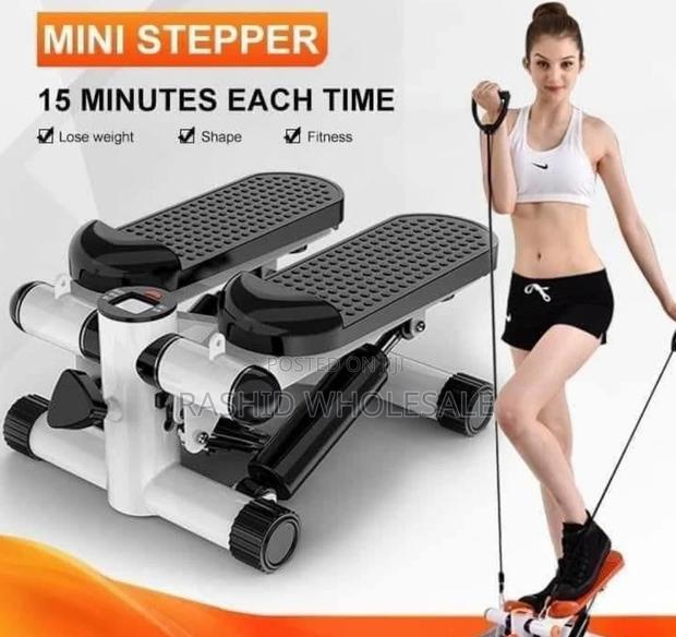 Mini Stepper With Resistance Band