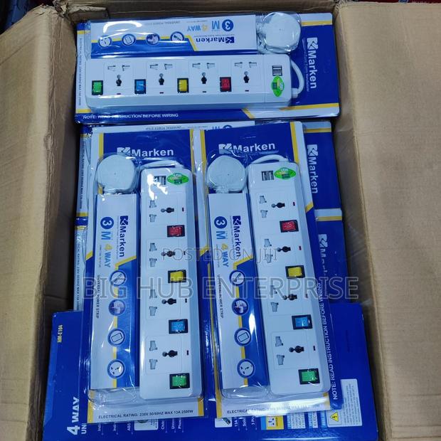 *Marken Extension 4way With USB - main view