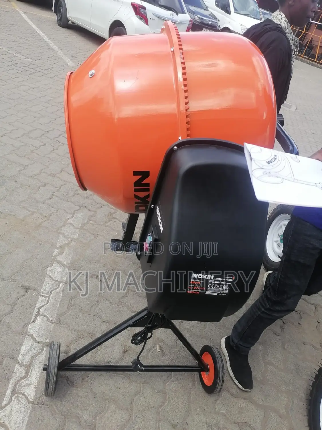 Concrete Mixer 200l Electric Mixer