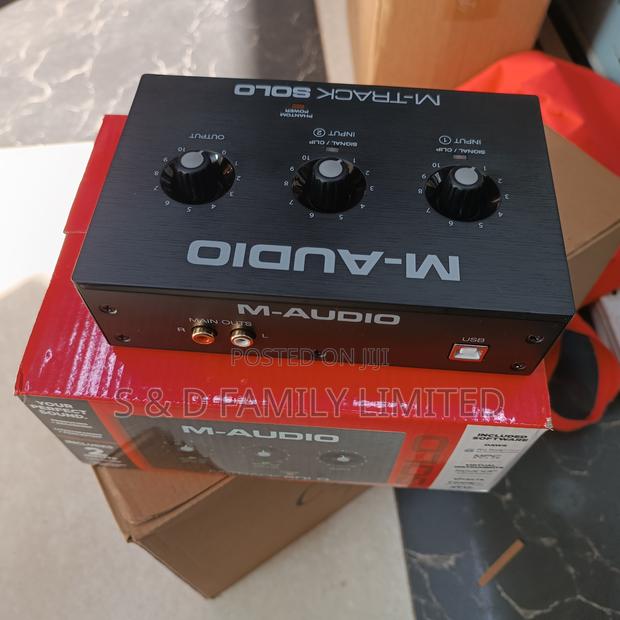 M-Audio M-Track Solo Soundcard - thumbnail 2
