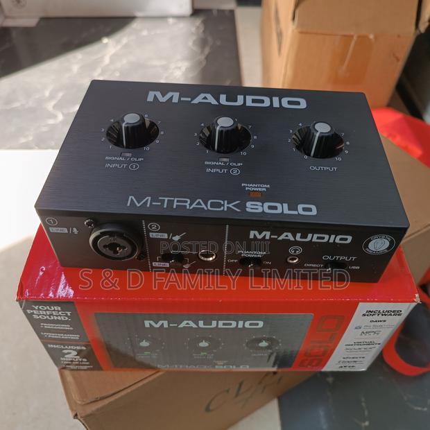 M-Audio M-Track Solo Soundcard - thumbnail 3