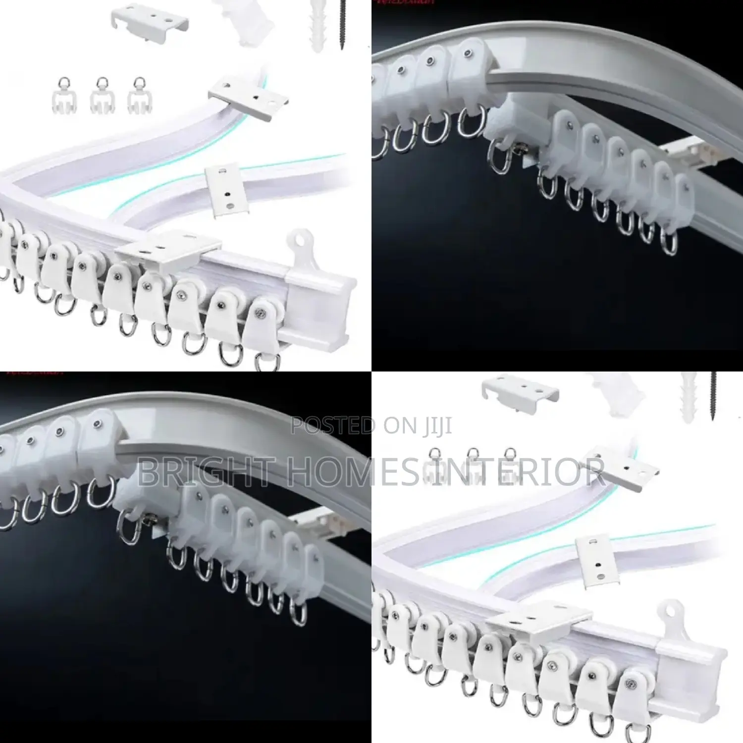 Bendable Curtain Rails Hospital Rails Mosquito Net Rails