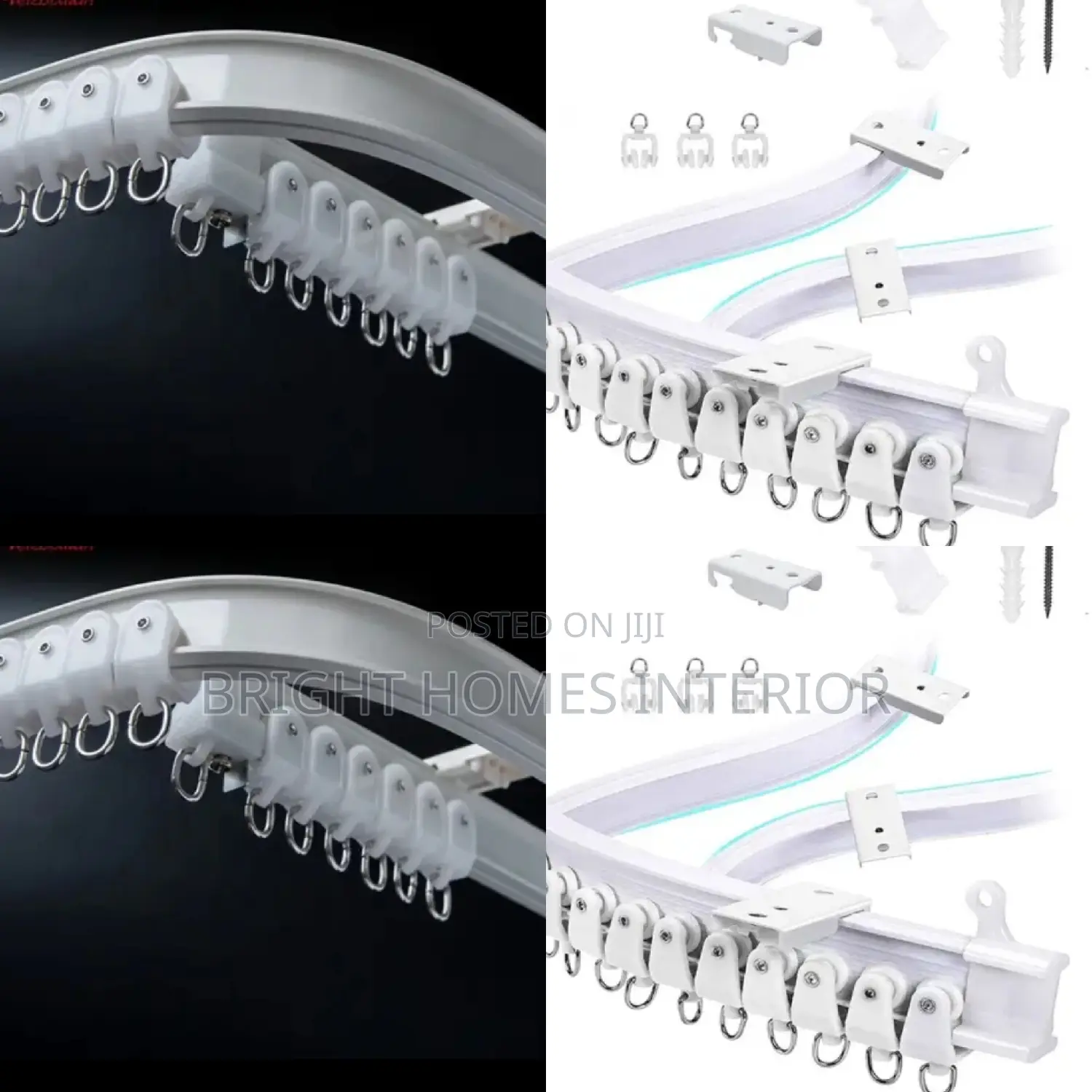 Bendable Curtain Rails Hospital Rails Mosquito Net Rails