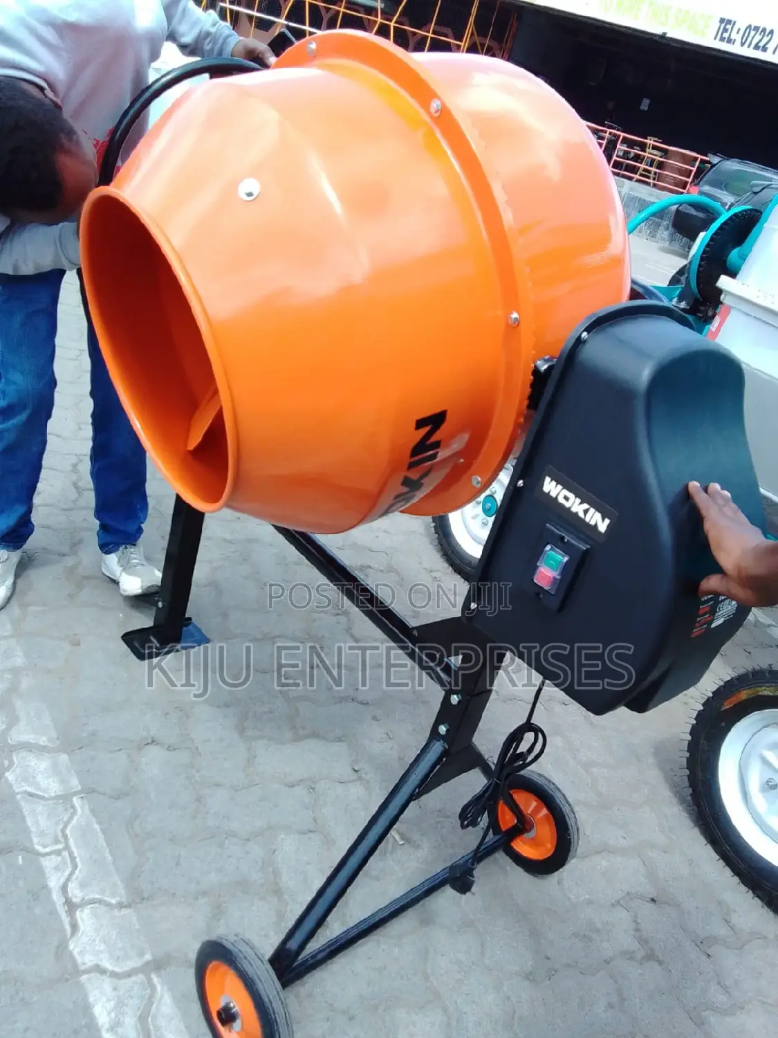 Concrete Mixer 200litres Electric Powered