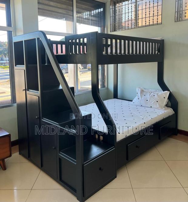 Double Decker With Stairs/ Double Decker Beds For Children - main view