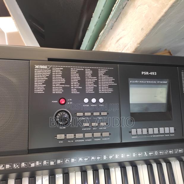 PSR 493 Keyboard - main view
