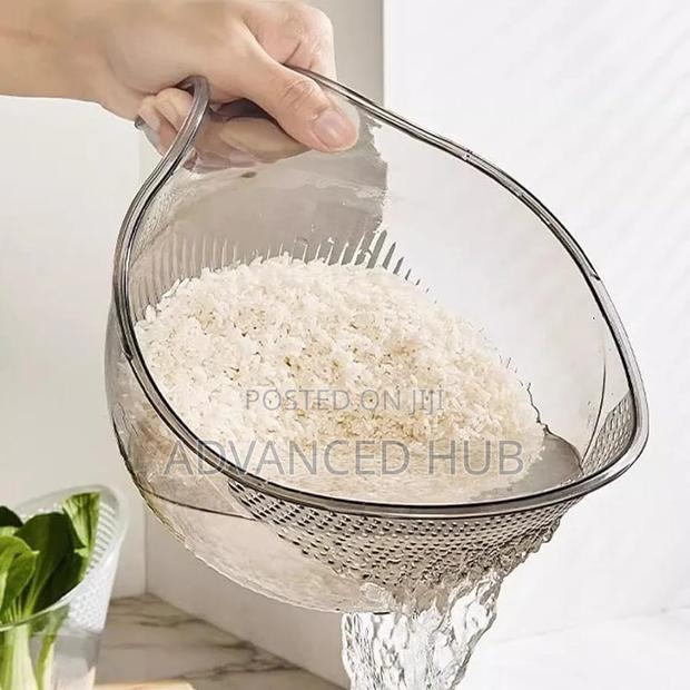 Acrylic Colander With Handle - main view