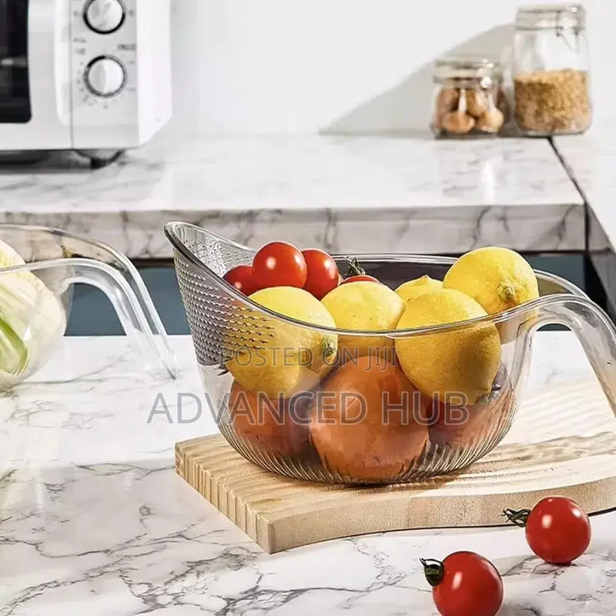 Acrylic Colander With Handle