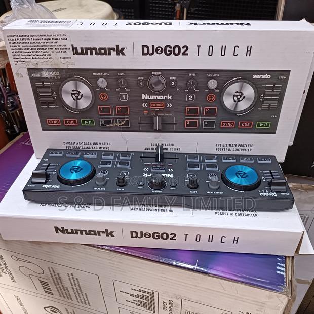 Numark DJ2GO2 Touch Compact 2 Deck USB DJ Controller - thumbnail 3