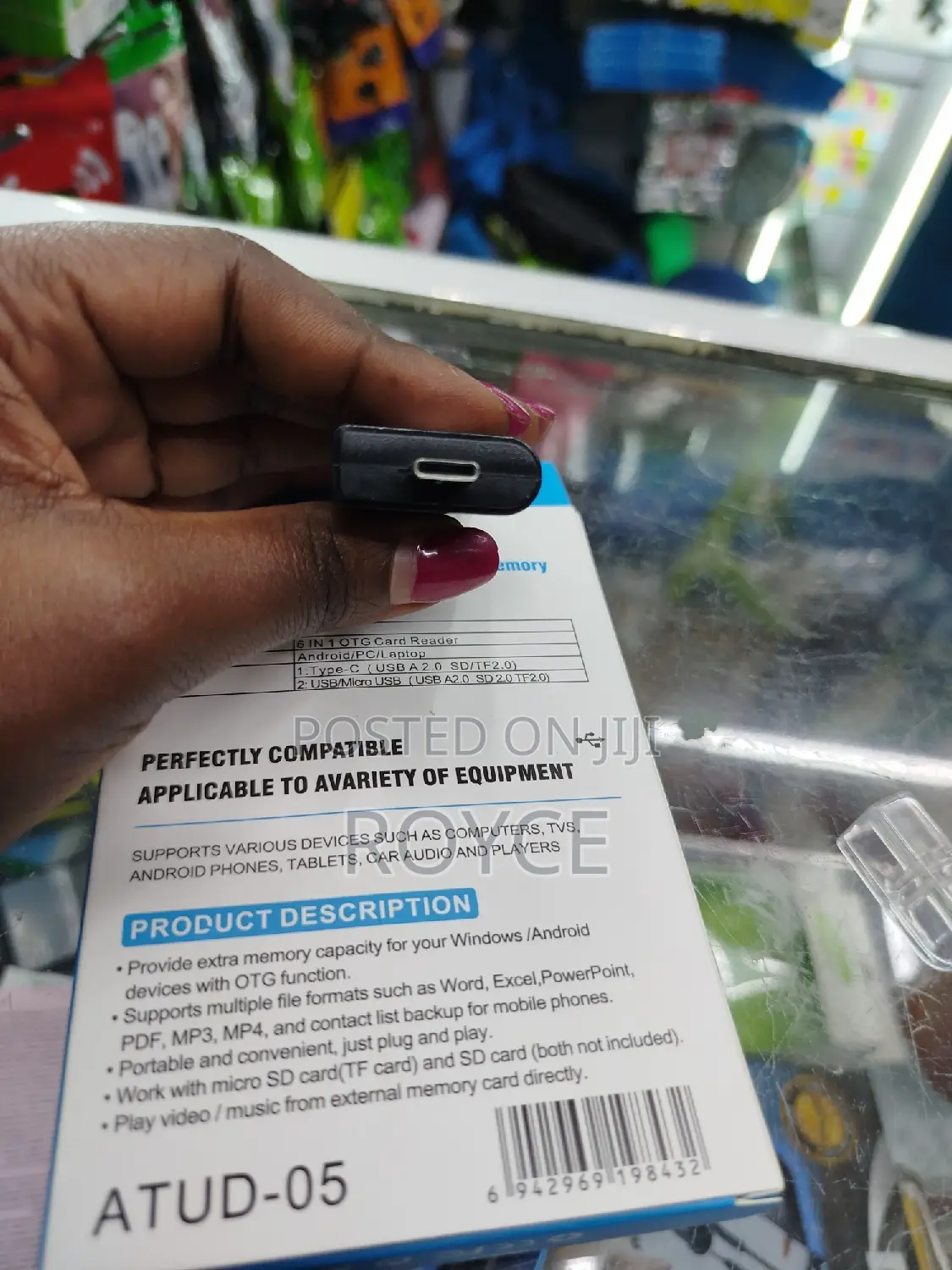 6 in 1 OTG Card Reader