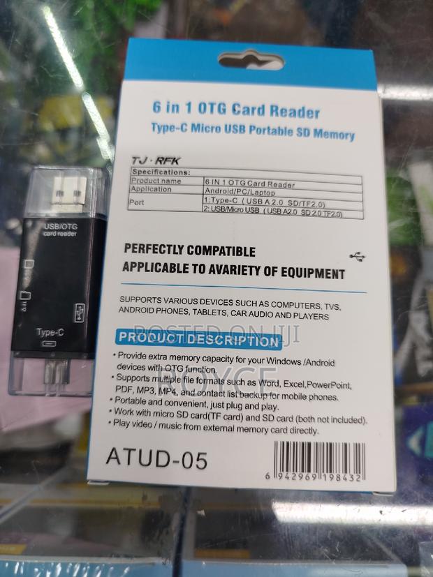 6 in 1 OTG Card Reader - thumbnail 6
