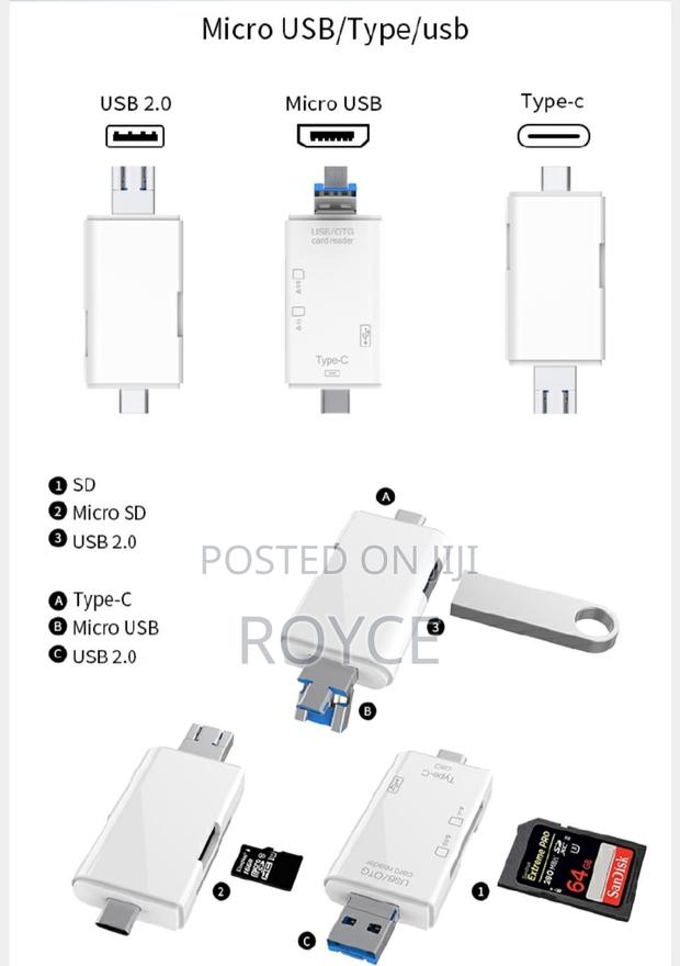 6 in 1 OTG Card Reader - thumbnail 2