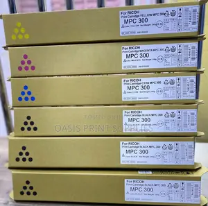 MPC 300 Black, Yellow, Cyan Magenta Original Toner