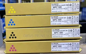 MPC 300 Black, Yellow, Cyan Magenta Original Toner