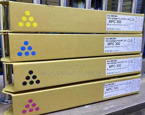 MPC 300 Black, Yellow, Cyan Magenta Original Toner