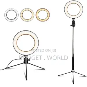 LJJ-36 Ring Light Full Kit 14" With Tripod'