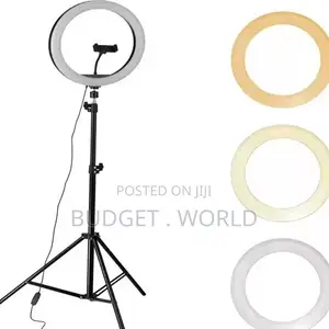 New-_14 Inches (LJJ36) Led Selfie Light - With Tripod Stand