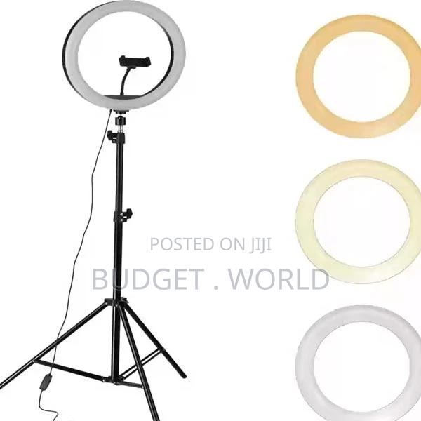 New-_14 Inches (LJJ36) Led Selfie Light - With Tripod Stand