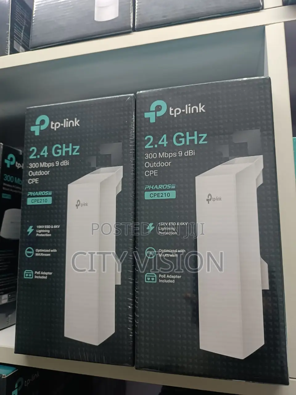 Tp-Link 2.4ghz 300mbs 9dbi Outdoor Cpe!! Tl-Cpe210!! T