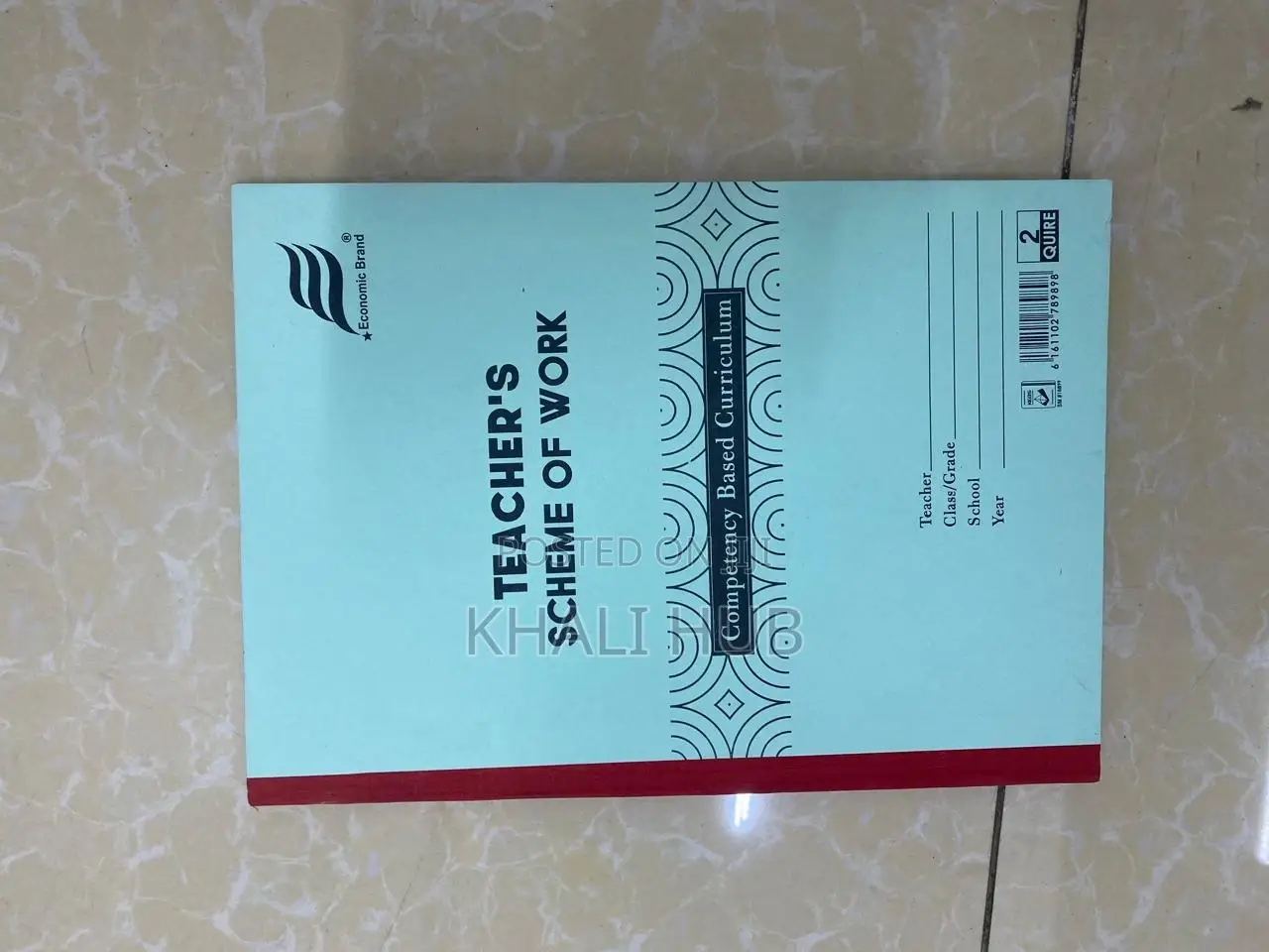 Scheme of Work Book