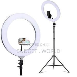14" Inch Ring Light With Complete With Stand- 2.1M Stand - main view