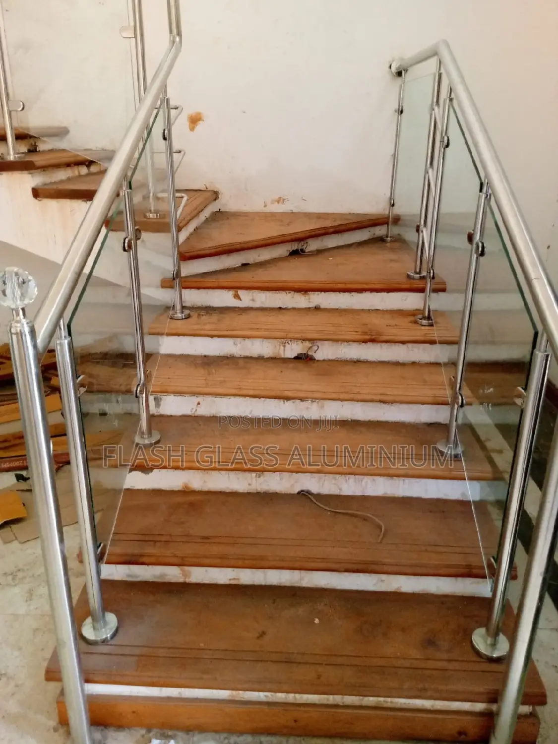 High Quality Glass Railing in Stainless Steel