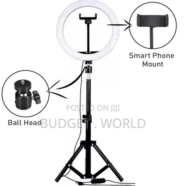 14 Inches Quality-Led Selfie Light - With Tripod Stand