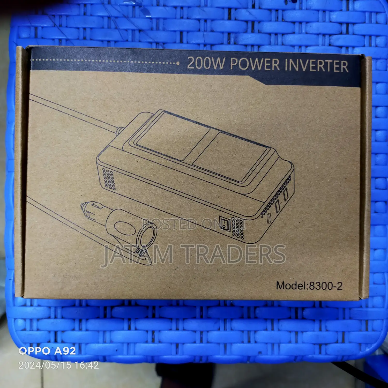 High Quality Car Inverter With Type C and USB Ports