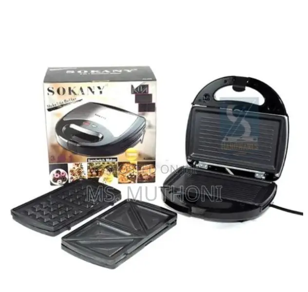 *3 in 1 Sokany Sandwich Maker*