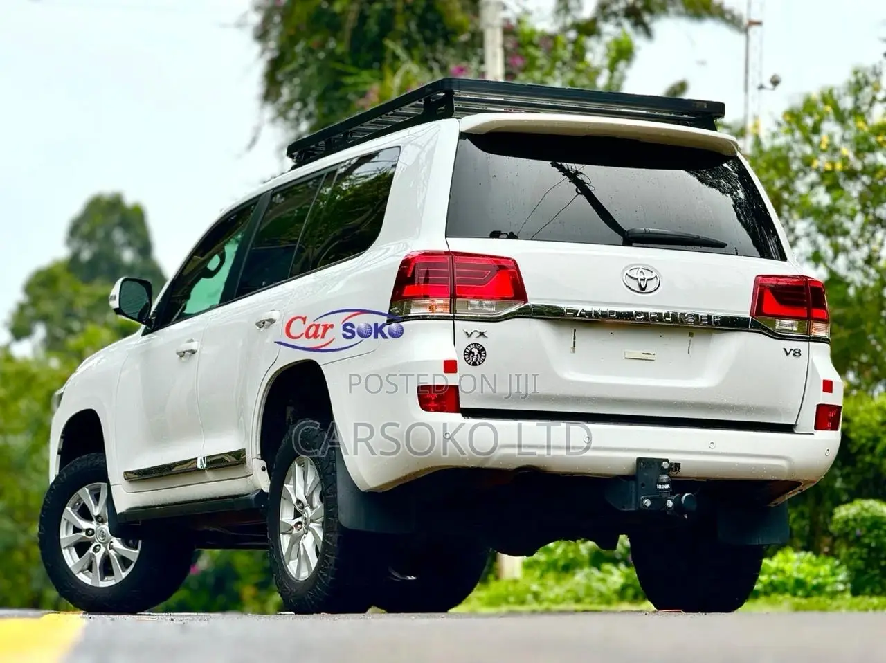 Toyota Land Cruiser 4.5 V8 VXR 2017 White