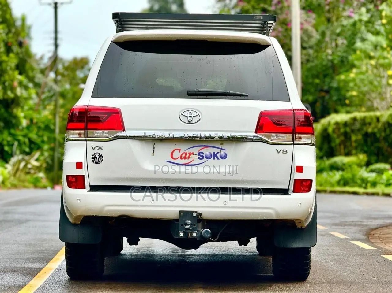 Toyota Land Cruiser 4.5 V8 VXR 2017 White