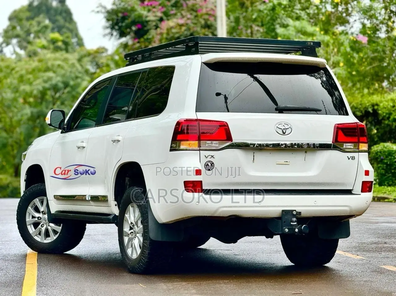 Toyota Land Cruiser 4.5 V8 VXR 2017 White