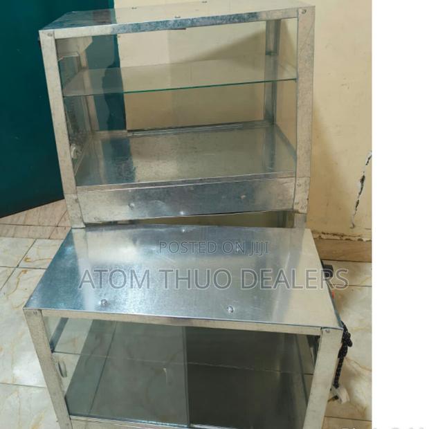 Stainless Steel Chips/Food Warmer Display  - main view
